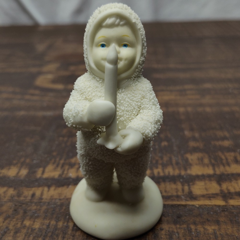 Dept 56 Winter Tales Of The Snowbabies "Just One Little Candle"